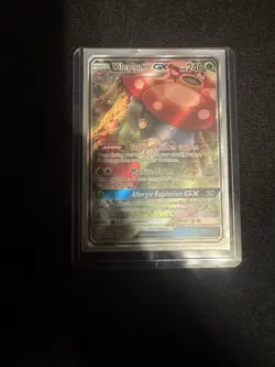 Pokemon Vileplume GX TCG Cosmic Eclipse Holo Card 211/236 Full Art Ultra Rare - Image 1