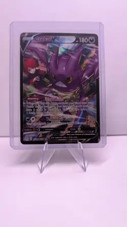 Pokemon Crobat V Ultra Rare Full Art Holo TG20/TG30 Lost Origin 180 HP Card - Image 1