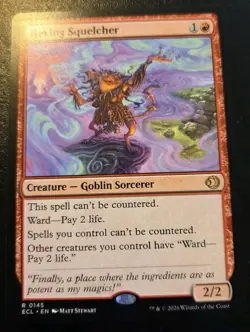 Hexing Squelcher 0145 Rare Lorwyn Eclipsed Magic: The Gathering - Image 1