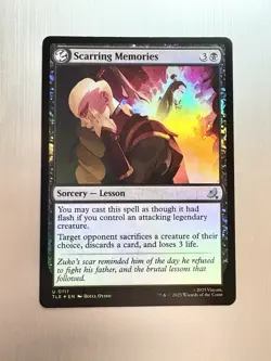 Scaring Memories - 111 - MTG Avatar: The Last Airbender - Uncommon - FOIL - Image 1