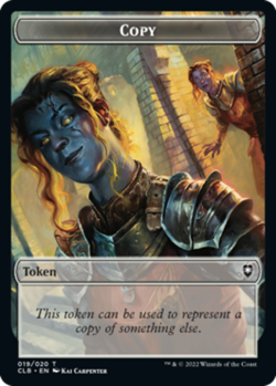 Hero Deal, English - 4 x MTG Copy Token Commander Legends: Battle for Baldur's G - Image 1