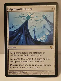 💥💥 Mycosynth Lattice 💥💥 MTG 🌟RARE🌟 Darksteel MT/NM Magic The Gathering - Image 1