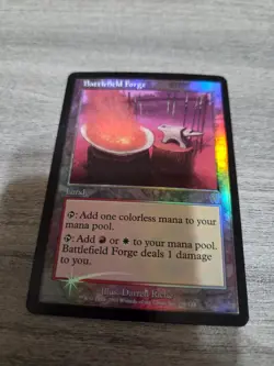 Battlefield Forge Apocalypse Foil MTG magic the gathering land rare - Image 1
