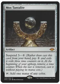 Mox Tantalite Modern Horizons MH1 226 MTG Regular Mythic - Image 1