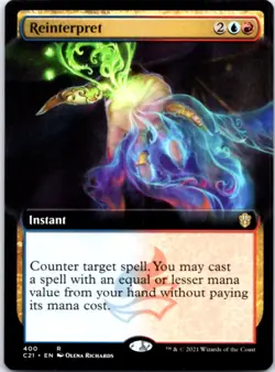 Reinterpret (Extended Art) Commander 2021, 400 NM - Image 1