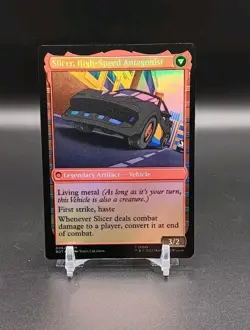 MTG Slicer, Hired Muscle/Slicer, High-Speed Antagonist #6 | BOT | Foil Mythic - Image 2