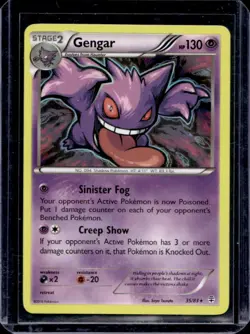 2016 Pokemon Generations Gengar Holo #35/83 - Image 1