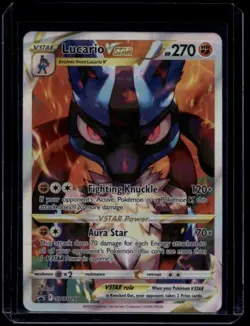 Pokemon TCG Lucario Vstar SWSH291 Sword & Shield Promo NM - Image 1