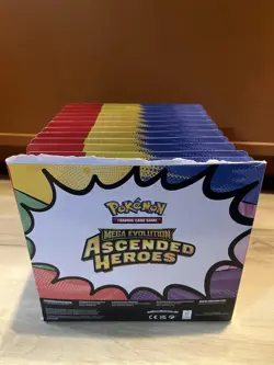 Pokemon TCG Ascended Heroes Tech Sticker Collection LOT OF 12 Display Included - Image 3