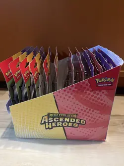 Pokemon TCG Ascended Heroes Tech Sticker Collection LOT OF 12 Display Included - Image 4
