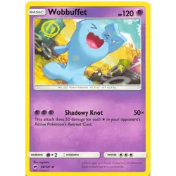 Wobbuffet | 49 | Pokemon, Burning Shadows, Sun & Moon, Uncommon - Image 1