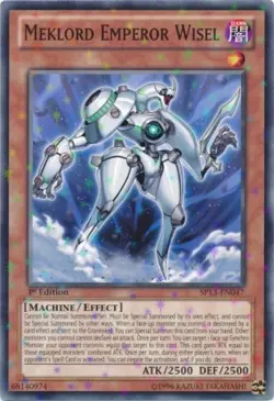 Meklord Emperor Wisel - SP13-EN047 - Starfoil Rare - Unlimited Edition - Lightly - Image 1