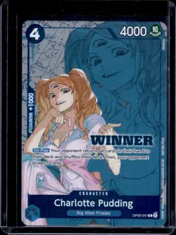 2024 One Piece Wings of The Captain Charlotte Pudding Rare #OP06-047 - Image 1