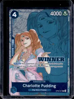 2024 One Piece Wings of The Captain Charlotte Pudding Rare #OP06-047 - Image 1