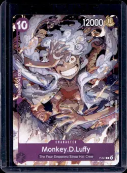 2023 One Piece Pirates Party Vol. 5 Promo Monkey.D.Luffy #P-041 - Image 1