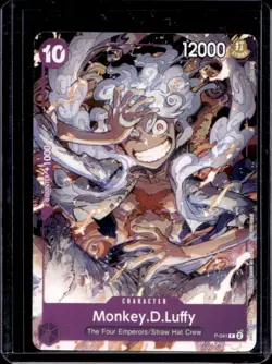 2023 One Piece Pirates Party Vol. 5 Promo Monkey.D.Luffy #P-041 - Image 1