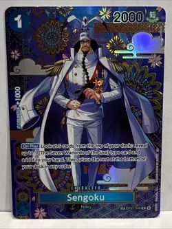 Sengoku - OP07-046 (SP) - The Azure Sea's Seven (OP14) - NM Foil - Image 1
