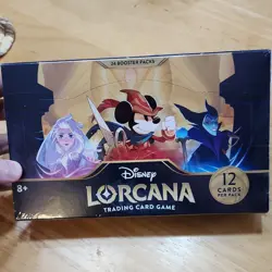 Ravensburger Disney Lorcana First Chapter Booster Box 24 Packs Mickey Maleficent - Image 1