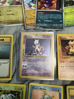 Pokemon Bulk With Base Set Mewtwo- 230+ Cards- 16 Bonus Vintage- 30 Modern Holo - Image 3