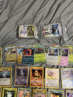 Pokemon Bulk With Base Set Mewtwo- 230+ Cards- 16 Bonus Vintage- 30 Modern Holo - Image 5