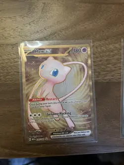 Pokemon Scarlet and Violet Mew EX and Mewtwo Promo Cards 151 Series - Image 2