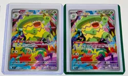 Ludicolo 095/094 Phantasmal Flames Pokemon Card Japanese/English Lot of 2 - Image 1