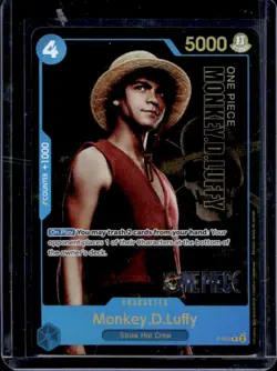 2024 One Piece Japanese Monkey D Luffy Premium Card Collection Live Action #P055 - Image 1