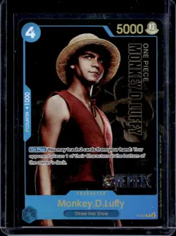 2024 One Piece Japanese Monkey D Luffy Premium Card Collection Live Action #P055 - Image 1
