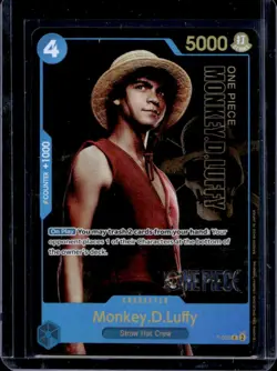 2024 One Piece Japanese Monkey D Luffy Premium Card Collection Live Action #P055 - Image 1