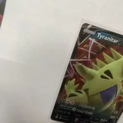 Tyranitar V 158/264 Fusion Strike NM Ultra Rare Pokemon Card - Image 2