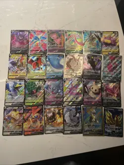 Pokemon Cards All Assorted V. Cards All Decent Condition, All Cards Included - Image 1