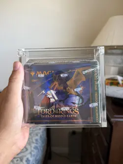 MTG LOTR Special Edition Collector Booster Box - sealed - with acrylic case - Image 1