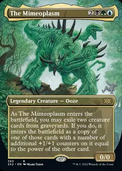 FOIL BORDERLESS THE MIMEOPLASM NM! *DOUBLE MASTERS 2022* - Image 1