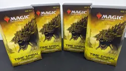 MTG - TIME SPIRAL REMASTERED 3-Booster Draft Pack - Lot Of 4 TSR Box - Image 1