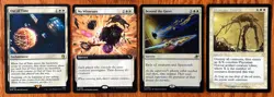 MTG MONO-WHITE BOARD WIPE EDH LOT - Beyond the Quiet, No Witnesses, Out of Time - Image 1