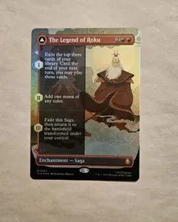 The Legend of Roku (Borderless) Avatar: The Last Airbender Foil - Image 2