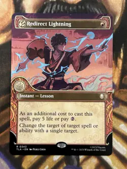 Redirect Lightning (Showcase) 0343 Avatar: The Last Airbender Regular - NM/M 🔥 - Image 1