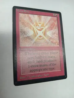 1993 Beta Mana Flare ~ Vintage Magic The Gathering (Moderately Played) - Image 3