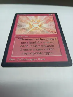 1993 Beta Mana Flare ~ Vintage Magic The Gathering (Moderately Played) - Image 4