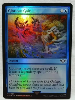 Glorious Gale 051 Universes Beyond: the Lord of the Rings Foil MTG - Image 1