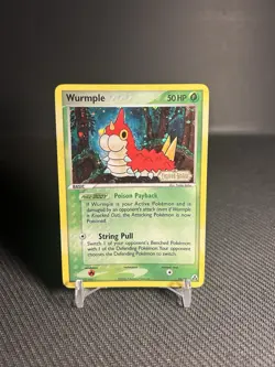 Pokemon TCG Wurmple 70/92 Legend Maker Reverse Holo LP - Image 1