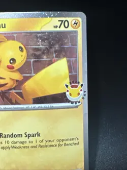D477861 Pokemon Pokemon Card + Coin Pikachu Pokemon Day Promo 2026 051/162 #5 - Image 3