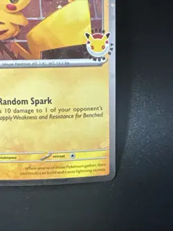 D477861 Pokemon Pokemon Card + Coin Pikachu Pokemon Day Promo 2026 051/162 #5 - Image 4