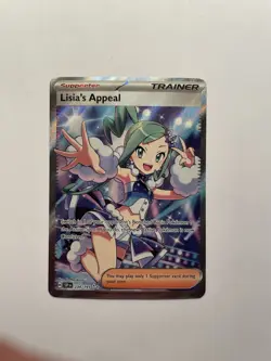 Pokemon TCG Lisia's Appeal Full Art Trainer Card 234/191 Surging Sparks - Image 1