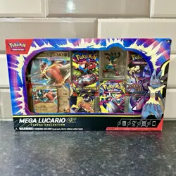 Pokemon: Mega Lucario ex - Figure Collection Box - Brand New & Factory Sealed! - Image 1