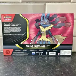Pokemon: Mega Lucario ex - Figure Collection Box - Brand New & Factory Sealed! - Image 2