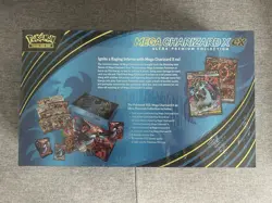 Pokemon Mega Charizard X ex Ultra Premium Collection Box Sealed New UPC - Image 2