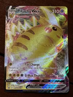 Pokemon Sword & Shield Pikachu Vmax Promo SwSH286 Full Art Holo - Image 1