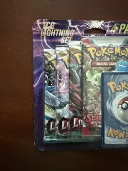 Pokemon TCG Lightning Set. 3- Lost Origin And 1- Scarlett&Violet Booster Packs. - Image 2