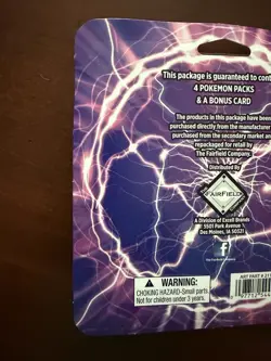 Pokemon TCG Lightning Set. 3- Lost Origin And 1- Scarlett&Violet Booster Packs. - Image 5